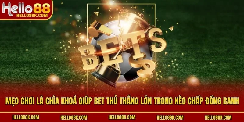 Mẹo chơi là chìa khoá giúp bet thủ thắng lớn trong kèo chấp đồng banh